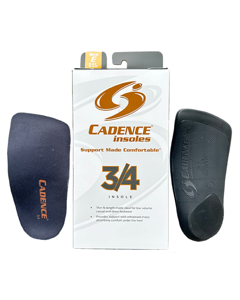 Cadence shoe inserts clearance